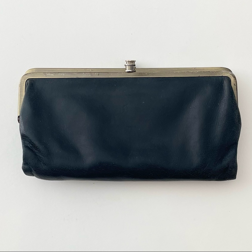 HOBO Lauren Clutch Wallet Navy